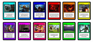 The Gamification Aesthetics Color Wheel Cards